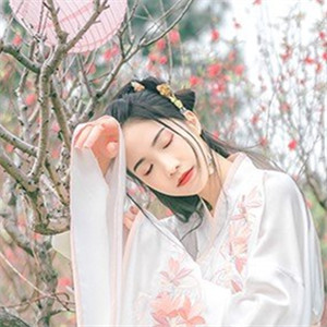 輕盈溫婉的古風(fēng)女子頭像，中國古典風(fēng)格qq頭像