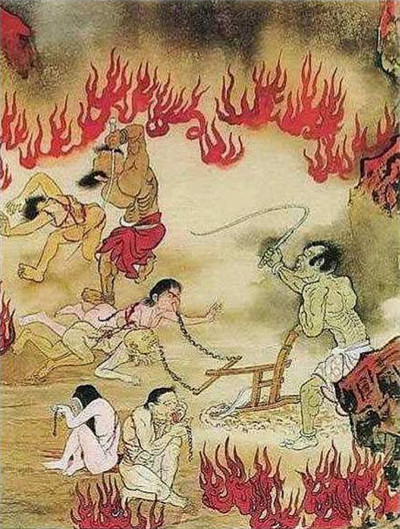 中國(guó)古代十八層地獄的傳說圖解