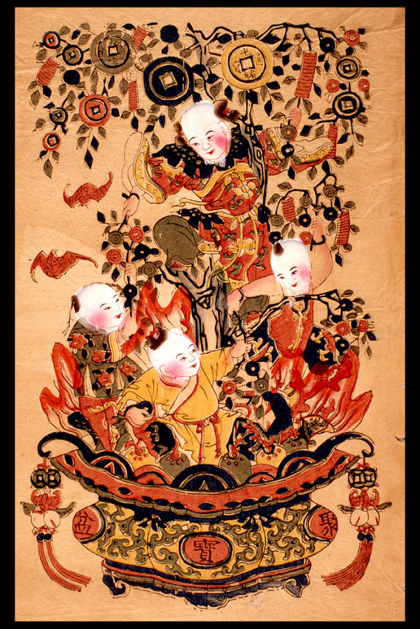 家佳樂文學(xué)傳統(tǒng)精美色彩艷麗的年畫（三）