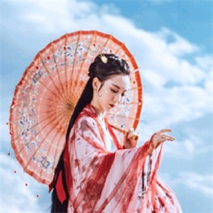 庭院深深思幾許古風(fēng)女子頭像，古風(fēng)真人頭像