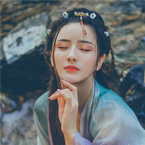 星輝光影漢服古風(fēng)女子頭像，妖媚女生頭像