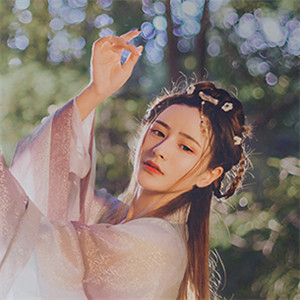 星輝光影漢服古風(fēng)女子頭像，妖媚女生頭像