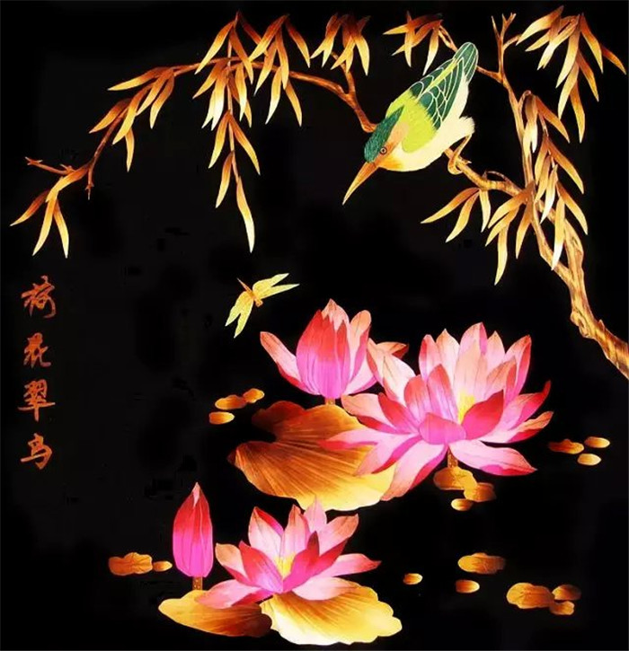 中國文化藝術(shù)瑰寶麥燙畫作品欣賞