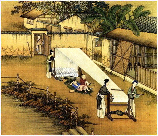 中國24節(jié)氣古畫圖，超美國畫插畫欣賞