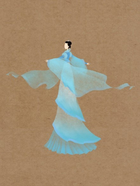 經(jīng)典古風(fēng)電視劇插畫，人生若只如初見(jiàn)