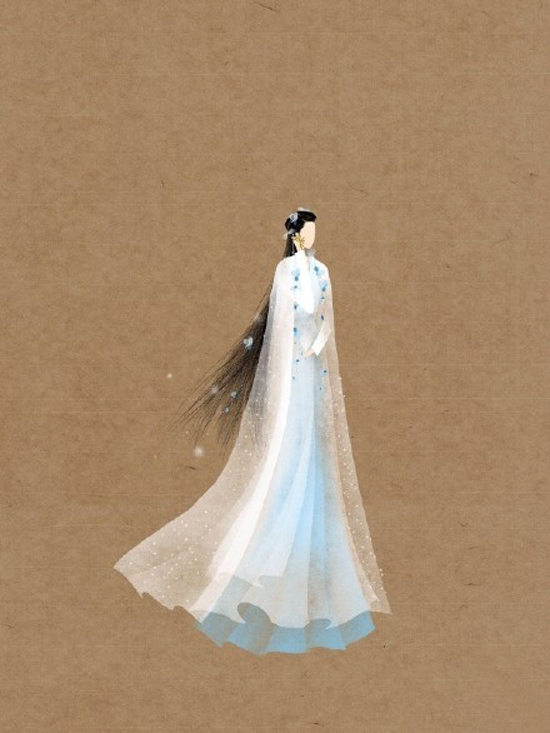 經(jīng)典古風(fēng)電視劇插畫，人生若只如初見(jiàn)