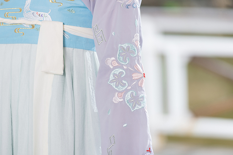 傳統(tǒng)文藝復古漢服齊胸襦裙