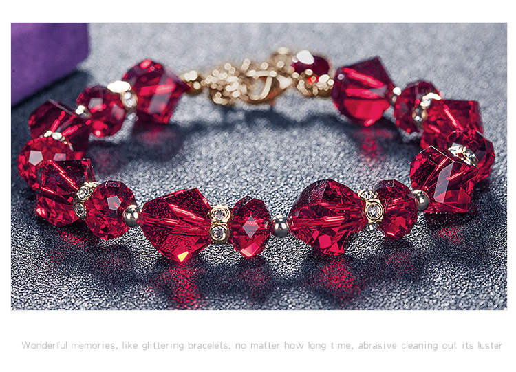 施華洛世奇復(fù)古元素奧地利水晶時尚女手串