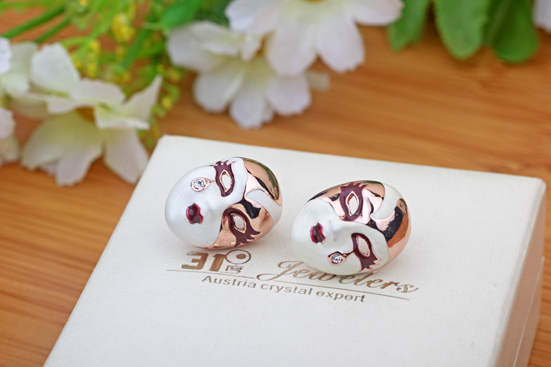 優(yōu)雅的家佳樂(lè)文學(xué)京劇臉譜耳環(huán)