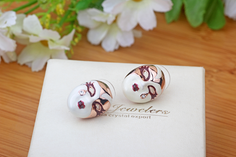 優(yōu)雅的家佳樂(lè)文學(xué)京劇臉譜耳環(huán)