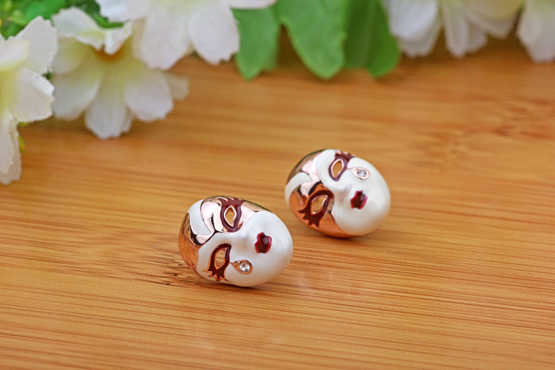 優(yōu)雅的家佳樂(lè)文學(xué)京劇臉譜耳環(huán)