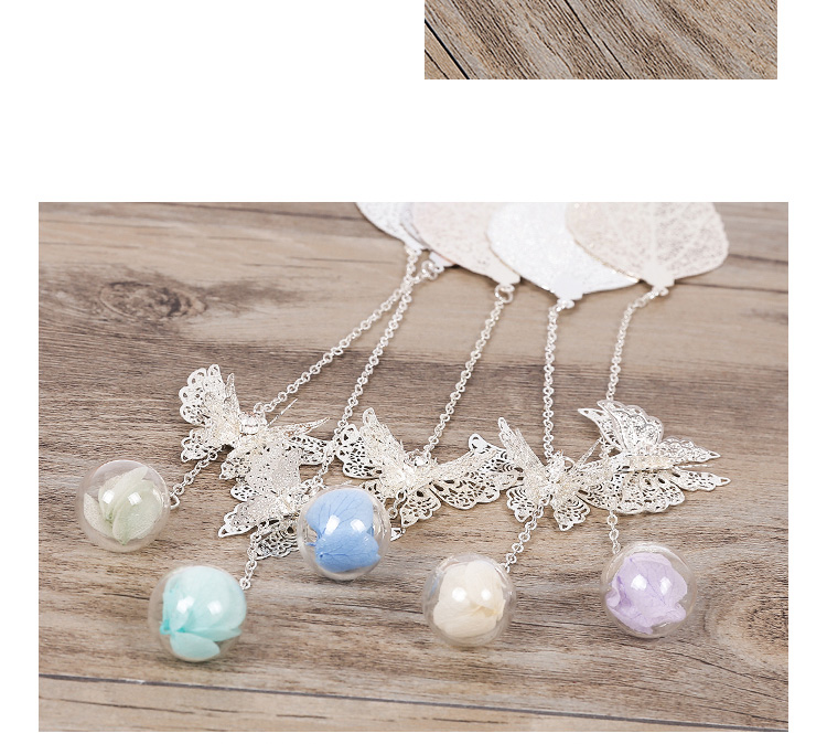 家佳樂文學(xué)古典創(chuàng)意金屬葉子葉脈書簽