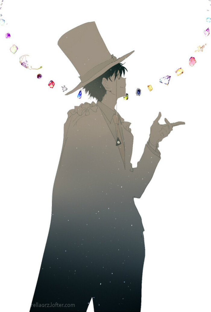 男性獨(dú)特魅力精美插畫