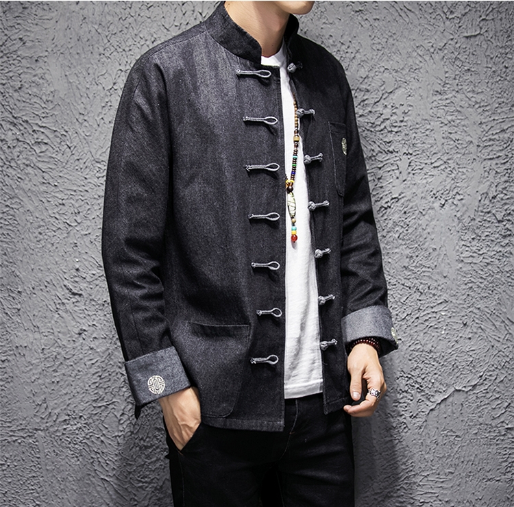 家佳樂(lè)文學(xué)夾克立領(lǐng)唐裝