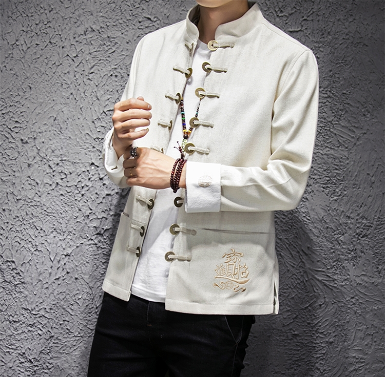 家佳樂(lè)文學(xué)夾克立領(lǐng)唐裝