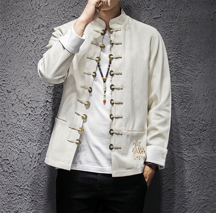 家佳樂(lè)文學(xué)夾克立領(lǐng)唐裝