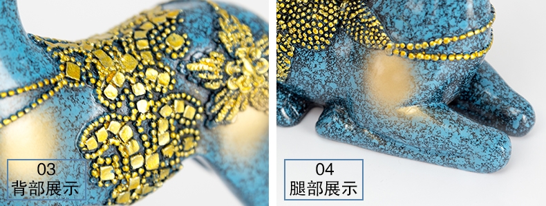 空靈優(yōu)雅，福壽福祿雙至的鹿型青銅器工藝品