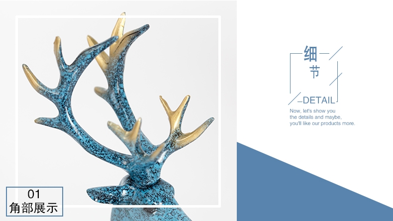 空靈優(yōu)雅，福壽福祿雙至的鹿型青銅器工藝品