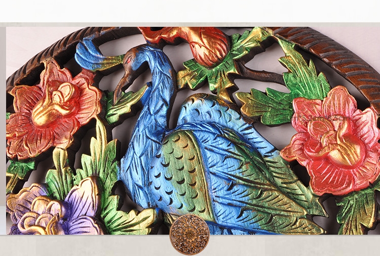 泰式雕刻，柚木雅致精美木雕