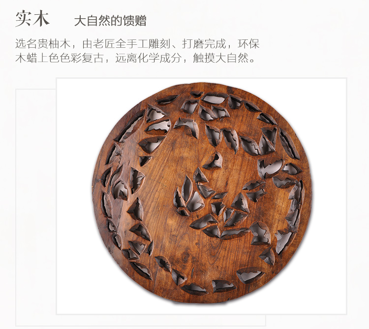 泰式雕刻，柚木雅致精美木雕