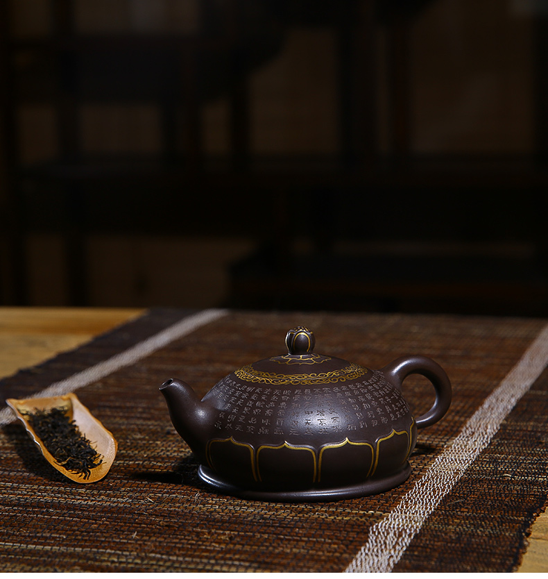 佛系紫砂壺，禪意靜心紫砂壺