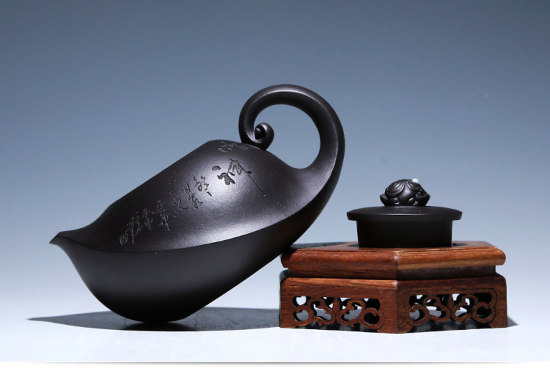 創(chuàng)意別致紫砂壺，個性手工美型外觀紫砂壺