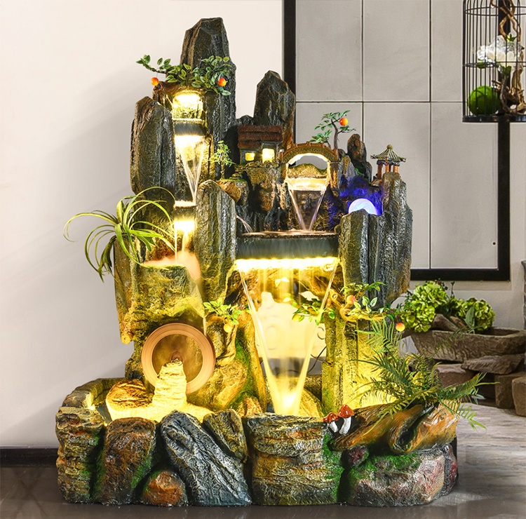 高山流水假山，大方典雅假山石