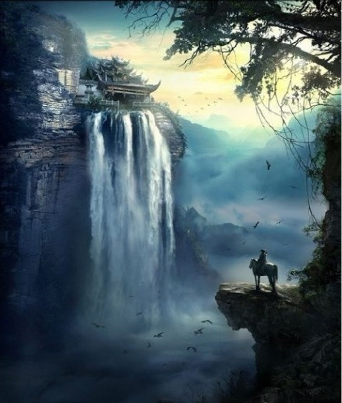 水墨風(fēng)格插畫，家佳樂(lè)文學(xué)藝術(shù)手繪插畫