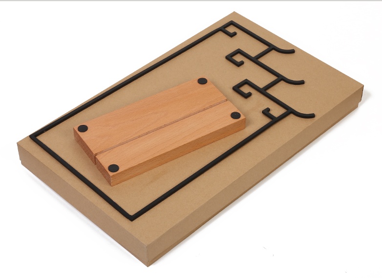 鐵藝微風(fēng)筆架，家佳樂(lè)文學(xué)極簡(jiǎn)筆架圖片