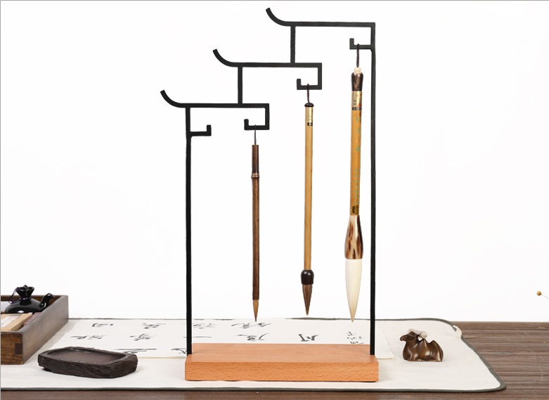 鐵藝微風(fēng)筆架，家佳樂(lè)文學(xué)極簡(jiǎn)筆架圖片