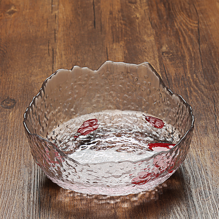 捶紋玻璃水盂，精致優(yōu)雅水盂