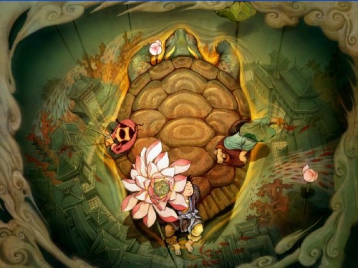 家佳樂文學(xué)年畫插畫，家佳樂文學(xué)手繪插畫圖片