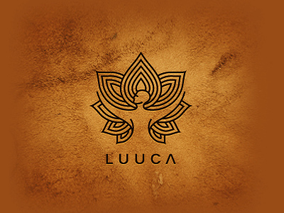 圣潔精簡(jiǎn)蓮花logo，精品個(gè)性蓮花logo設(shè)計(jì)