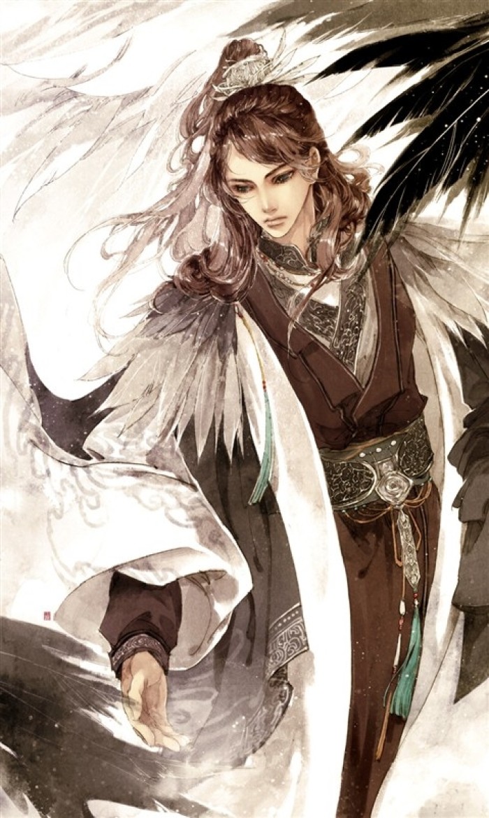 古風(fēng)精美插畫，細(xì)膩精品手繪插畫