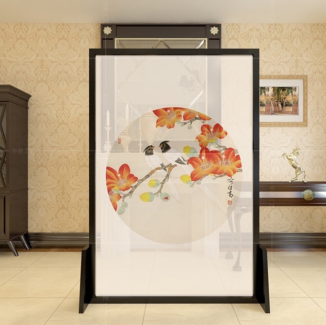 隔斷裝飾屏風(fēng)，精致中式屏風(fēng)