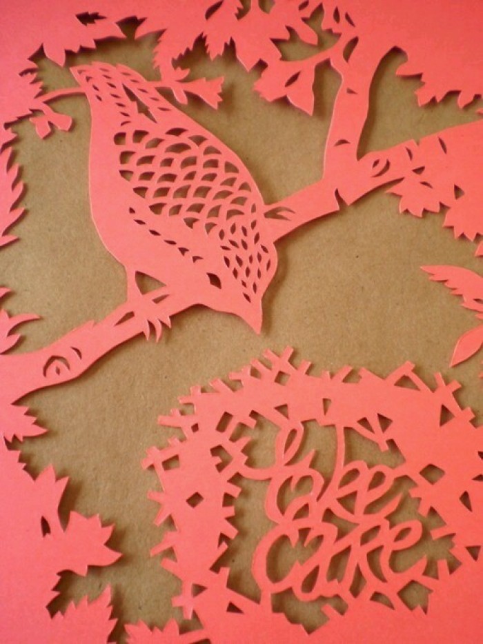 精致有趣的手工剪紙，中國紅剪紙藝術(shù)