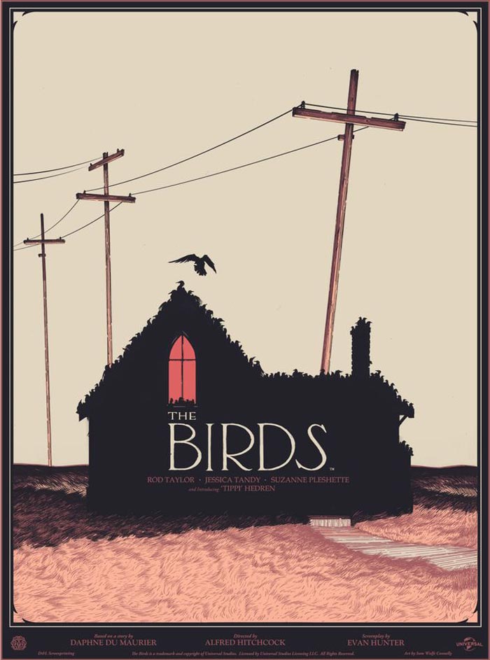 黑暗風(fēng)格電影海報，簡易個性海報設(shè)計