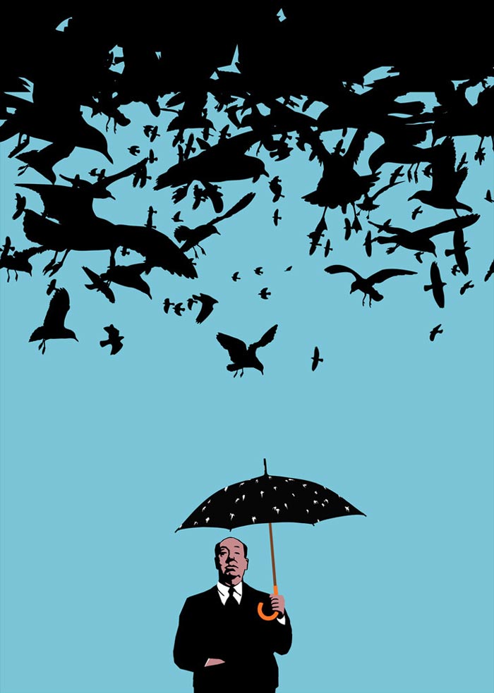 黑暗風(fēng)格電影海報，簡易個性海報設(shè)計