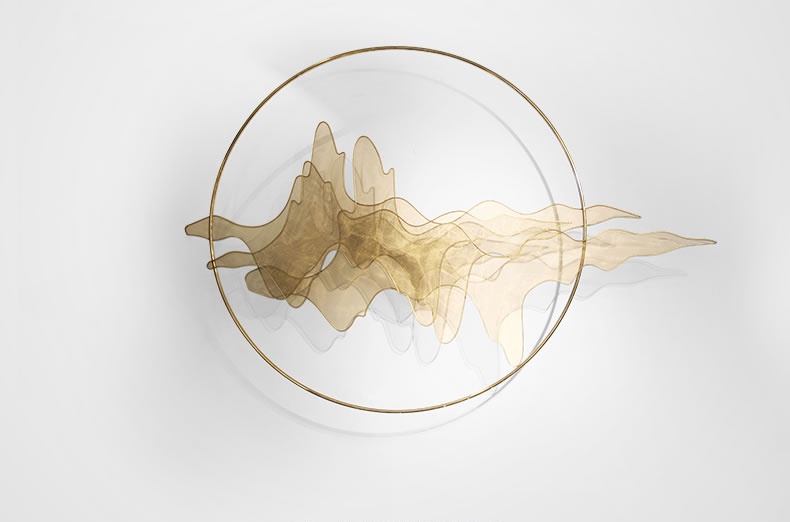 天水一色簡(jiǎn)約工藝品，精美華貴壁掛裝飾工藝品