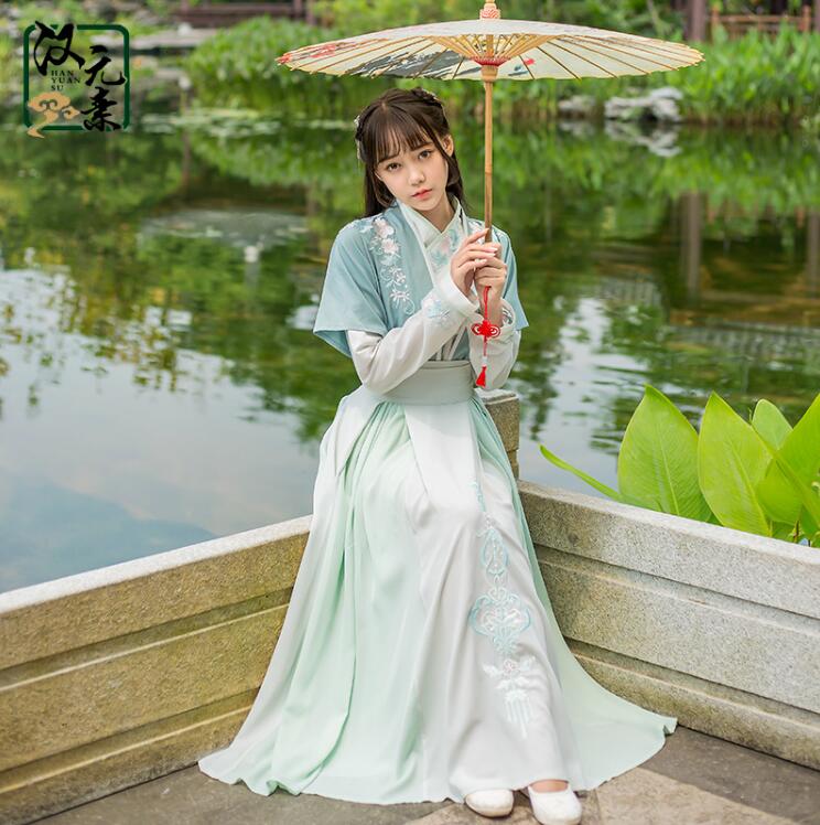 日常漢元素古裝漢服，盡顯優(yōu)雅氣質(zhì)