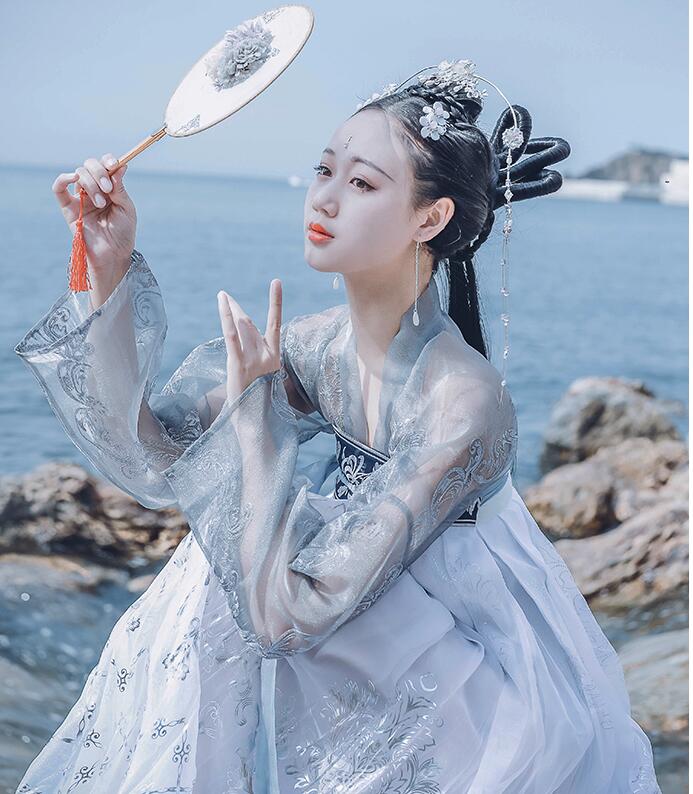 漢服齊胸襦裙，日常清新仙女裙