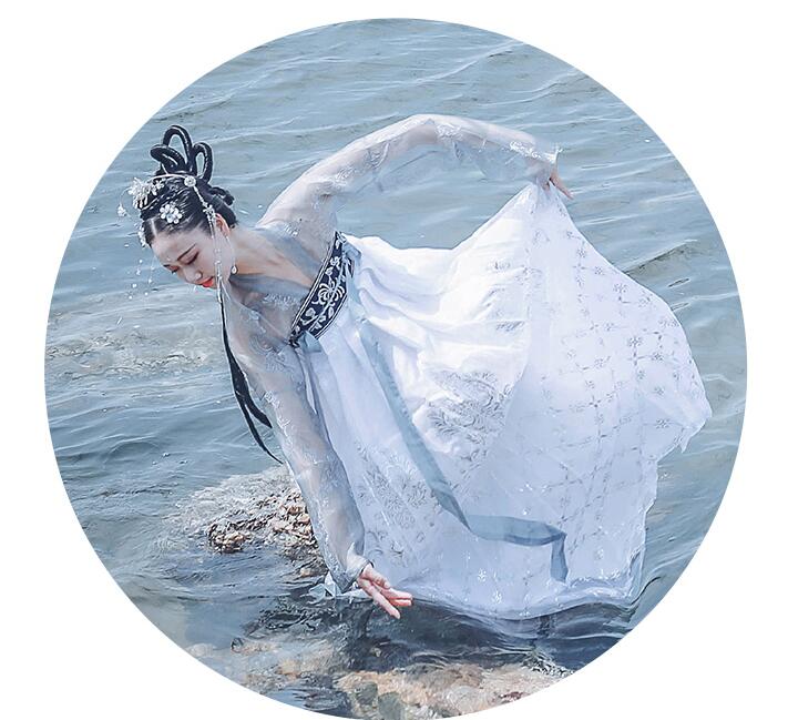 漢服齊胸襦裙，日常清新仙女裙