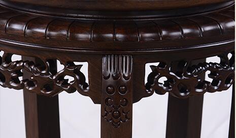 中式仿古家用鼓凳，實(shí)木繡墩古箏凳子