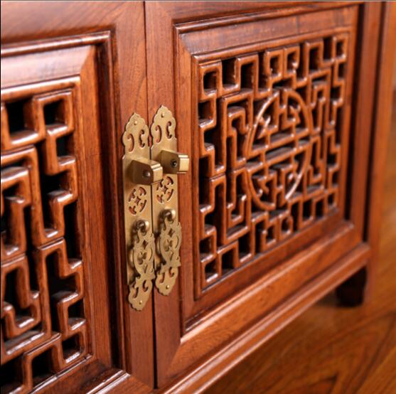 古典榆木家具，中式儲(chǔ)物玄關(guān)凳子