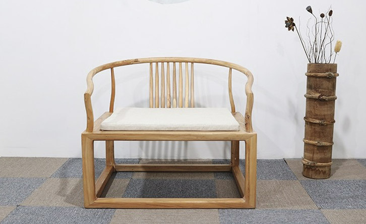 新中式圈椅實(shí)木禪椅子，創(chuàng)新明清太師椅