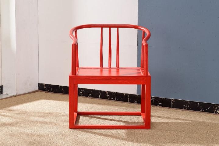 仿古太師椅，實(shí)木中式官帽椅子