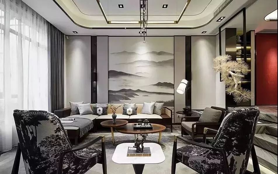 中式裝修，素雅不過沙發(fā)墻