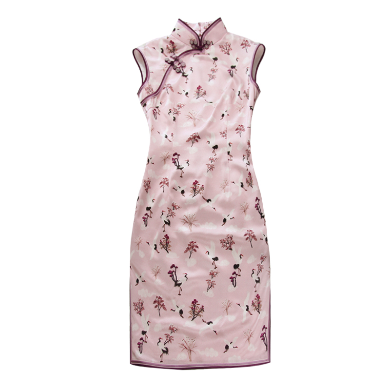 四款別樣小清新旗袍，甜美文藝家佳樂文學旗袍