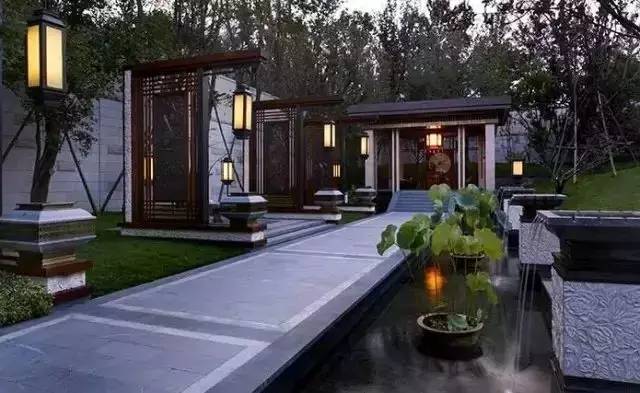 論新中式建筑中的景觀手法，傳統(tǒng)藝術(shù)構(gòu)造