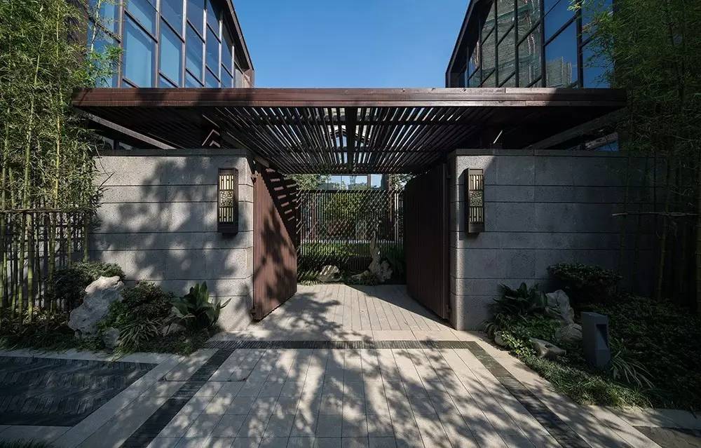 100個(gè)新中式入口，中國(guó)新中式建筑的精髓